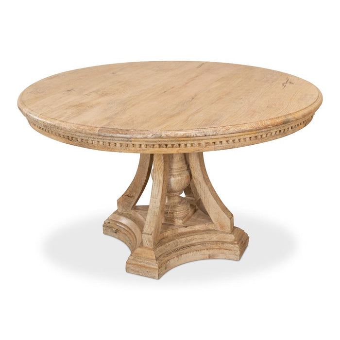 Chantal Pedestal Dining Table by Sarreid LTD.