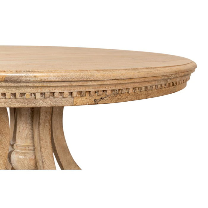 Chantal Pedestal Dining Table by Sarreid LTD.