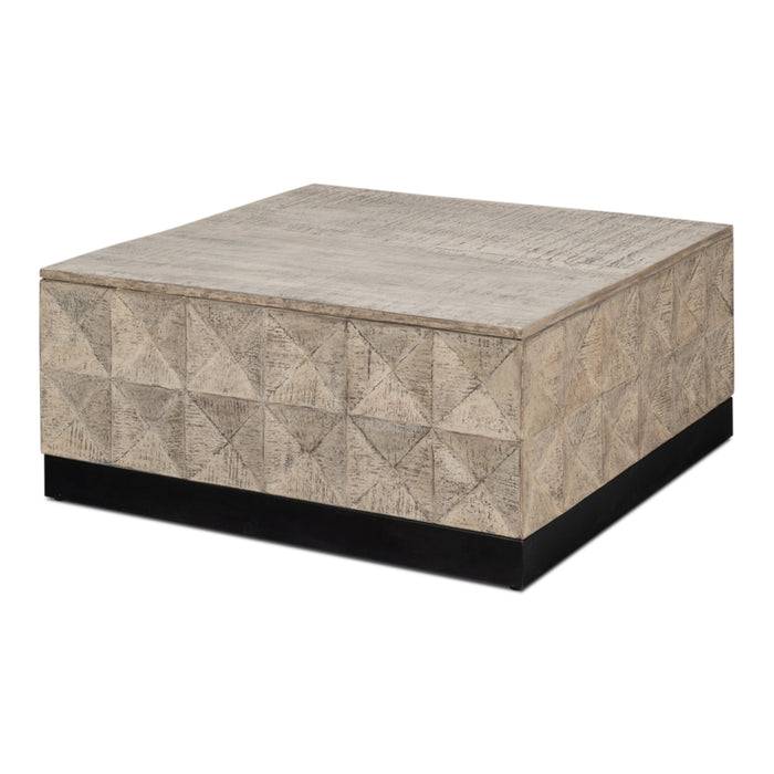 Sarreid LTD. Geo Coffee Table, Large