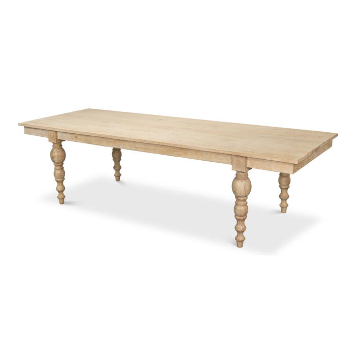 Sarreid Jocelyn Wooden Dining Table, Rectangle