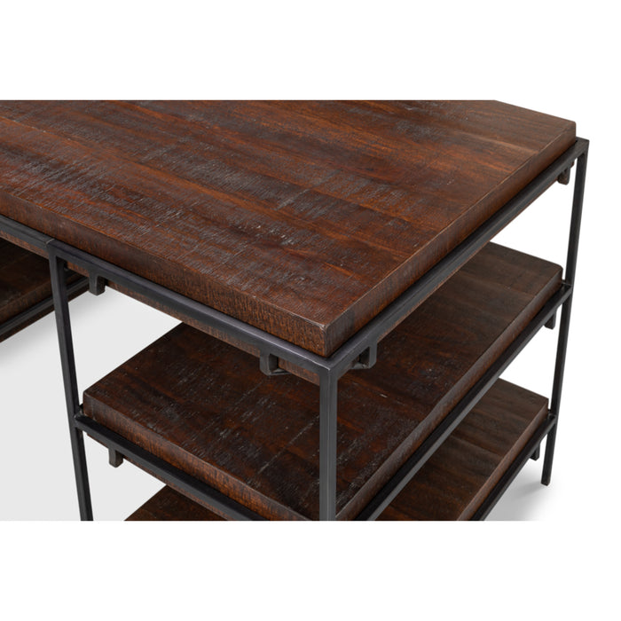 Sarreid LTD. Mango Wood Ernest Desk