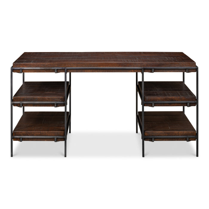 Sarreid LTD. Mango Wood Ernest Desk