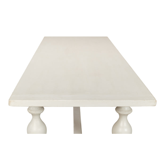 Sarreid LTD. Owen Dining Table, Antique White