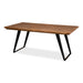 Sarreid Paige Parquet Top Dining Table