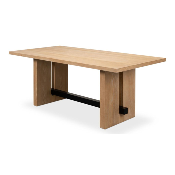 Sarreid Russell Rustic Wood Dining Table