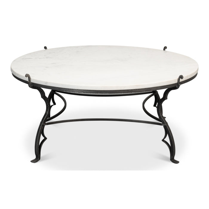 Sarreid LTD. Marylin Marble Coffee Table