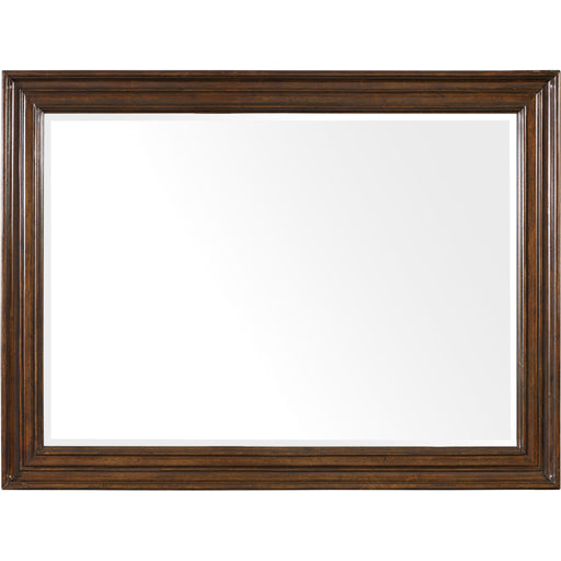 Hooker Furniture Leesburg Dark Wood Landscape Mirror 