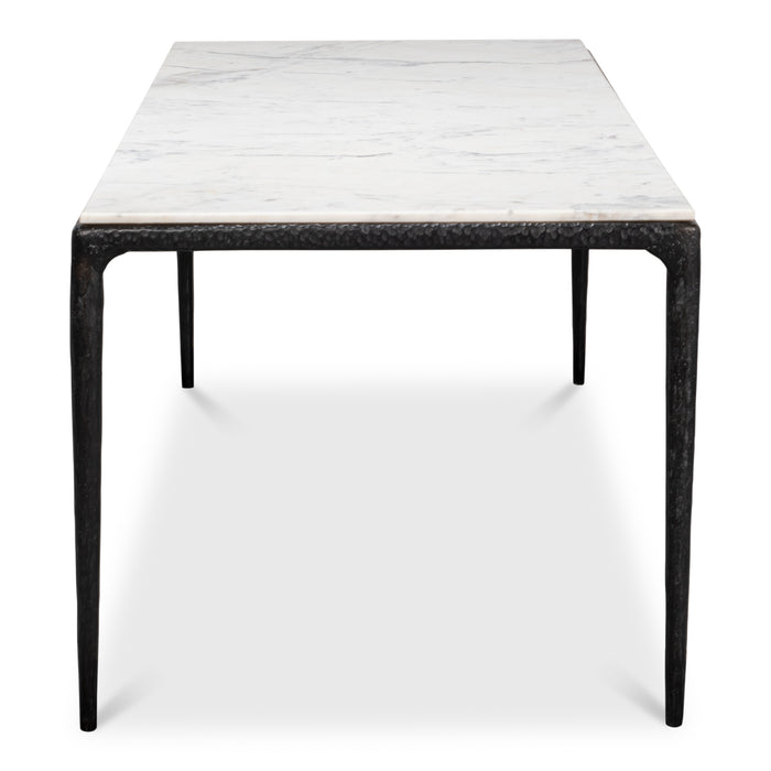 Sarreid Dakor White Marble Dining Table