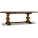 Hooker Furniture Archivist Wood Extension Trestle Dining Table