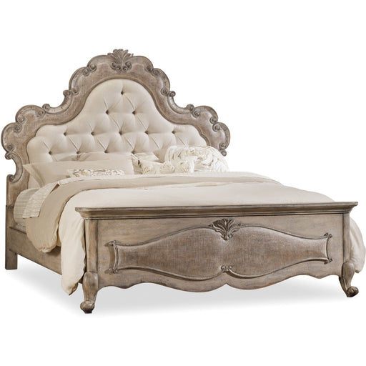 Hooker Furniture Bedroom Chatelet King Upholstered Panel Bed