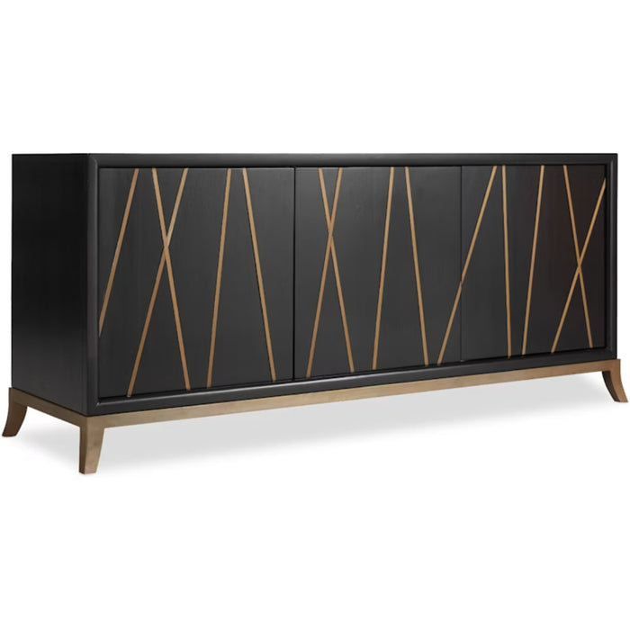 Hooker Furniture Black Entertainment Console