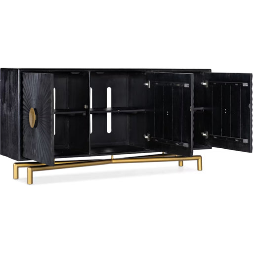 Hooker Furniture Melange Black Entertainment Console 