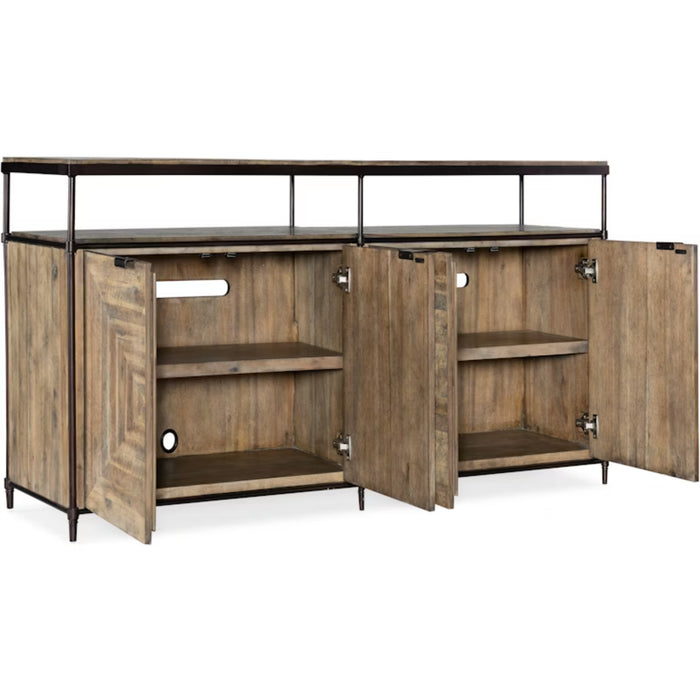 Hooker Furniture St. Armand Light Wood Entertainment Console