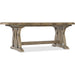 Boheme Colibri 88in Trestle Dining Table w/1-20in Leaf by Hooker Furniture