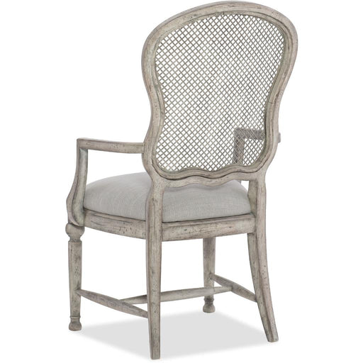 Hooker Furniture Boheme Colibri Gaston Metal Back Dining Arm Chair (set of 2)