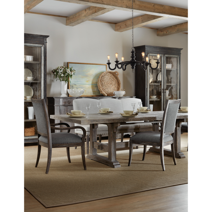 Beaumont 84in Extendable Dining Table w-2/22in Leaves by Hooker Furniture