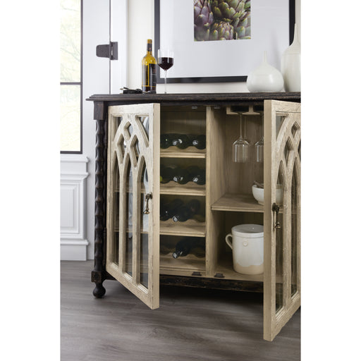 Hooker Furniture Dining Ciao Bella Black Wood Bar Cabinet 5805-75160-99