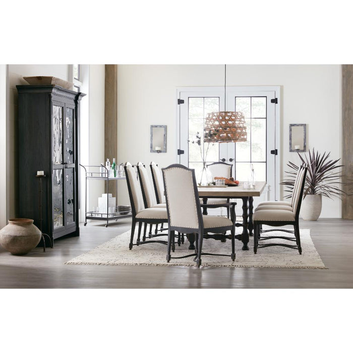 Hooker Furniture Ciao Bella 84in Trestle Dining Table w/ 2-18in Leaves