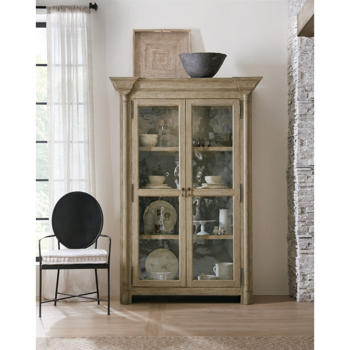 Hooker Furniture Dining Ciao Bella Wooden Display Cabinet- Natural 