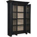 Hooker Furniture Dining Ciao Bella Wooden Display Cabinet- Black 