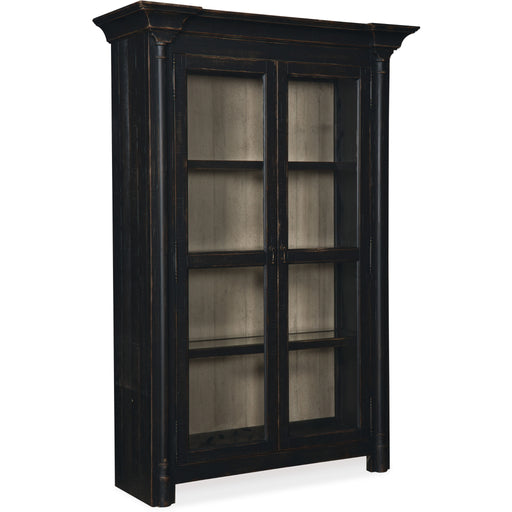 Hooker Furniture Dining Ciao Bella Wooden Display Cabinet- Black 