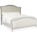 Hooker Furniture Ciao Bella Cal King Upholstered Bed- Speckled Gray 