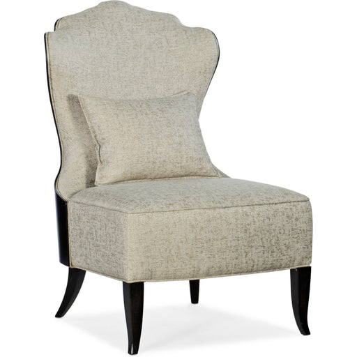 Hooker Furniture Sanctuary Belle Fleur Slipper Beige Accent Chair