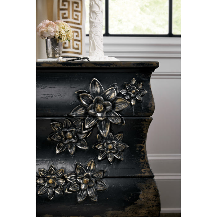 Hooker Furniture Rustic Black Small Sanctuary Charmant Bachelorette Chest 