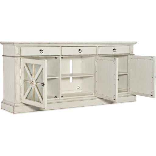 Hooker Furniture Sanctuary Premier Console Entertainment Blanc 