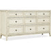 Hooker Furniture Rustic Wood Wide Sanctuary Anastasie Dresser 