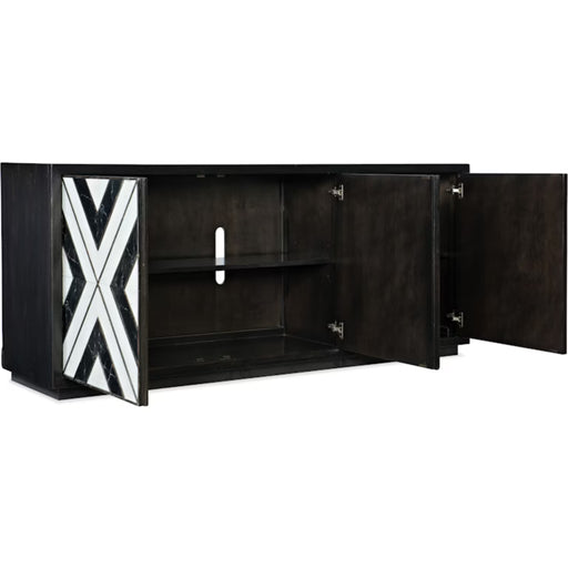 Hooker Furniture Sanctuary Noir Et Blanc Entertainment Console 