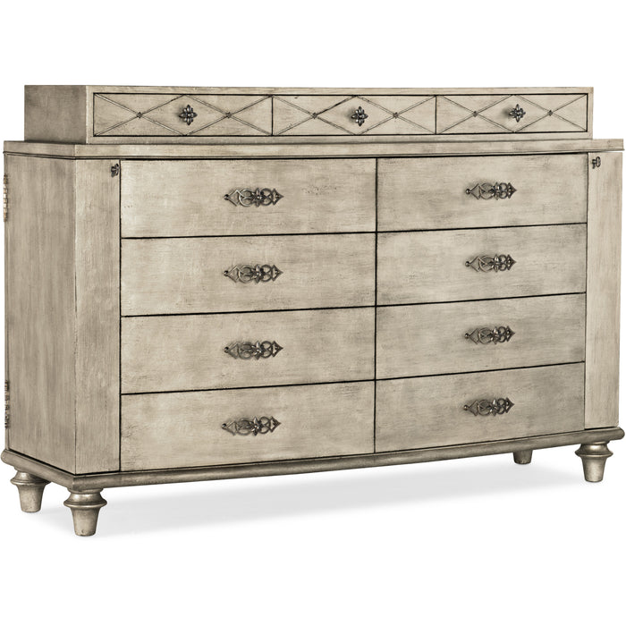 Hooker Furniture Traditional Wood Sanctuary Diamont Dresser 