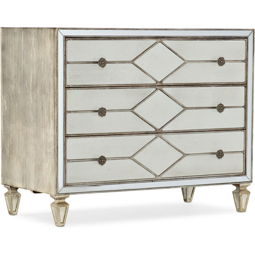 Hooker Furniture Sanctuary Queen of Diamonds Bachelorette Chest 