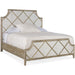 Hooker Furniture Glass Panels Sanctuary Diamont Queen Panel Bed 