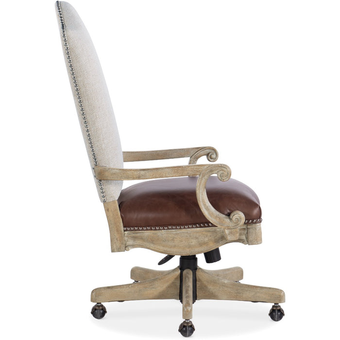 Hooker Furniture Home Office Castella Tilt Swivel Chair