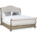 Hooker Furniture Rustic Wood Castella King Tufted Bed