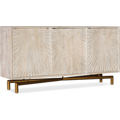 Hooker Furniture Light Wood Entertainment Console 