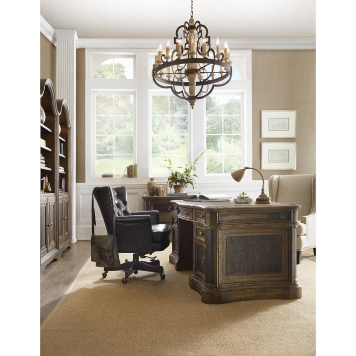 Hooker Furniture Home Office St. Hedwig Executive Desk