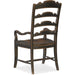 Hooker Furniture  Hill Country Twin Sisters Ladderback Dining Arm Chair