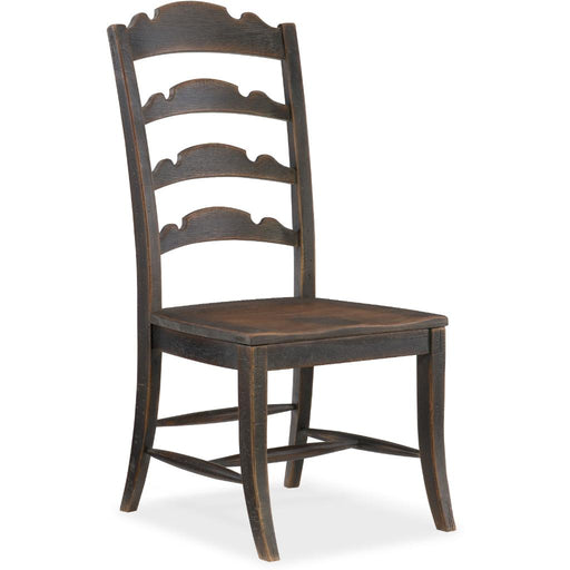 Hooker Furniture Hill Country Twin Sisters Ladderback Side Chair