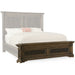 Hooker Furniture Rustic Wood Woodcreek Queen Mansion Bed 