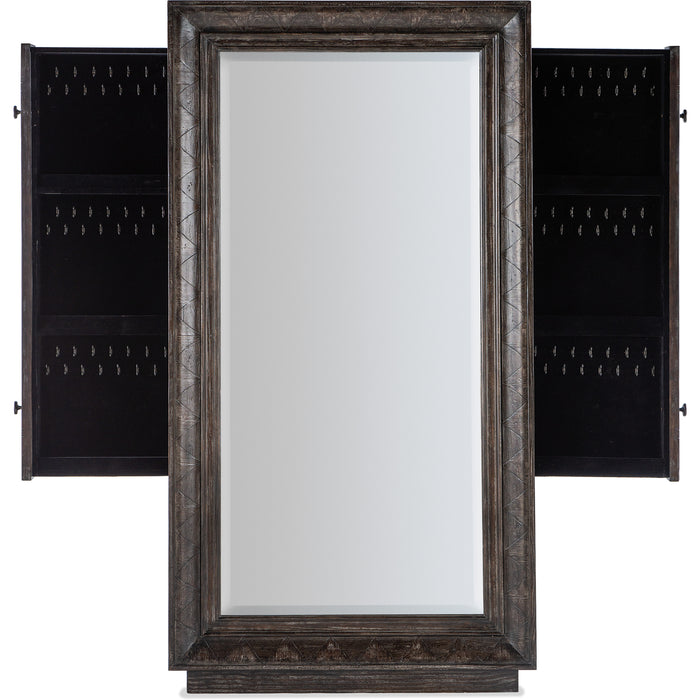 Hooker Furniture Accessories Traditions Floor Mirror w/hidden Jewelry Storage