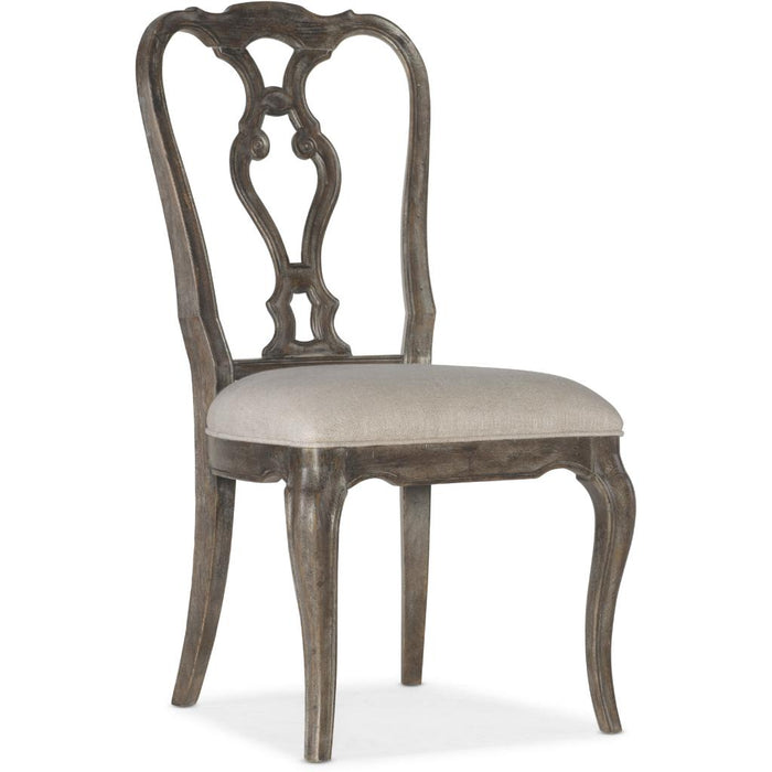 Traditions Wood Back Side Chair by Hooker Furniture