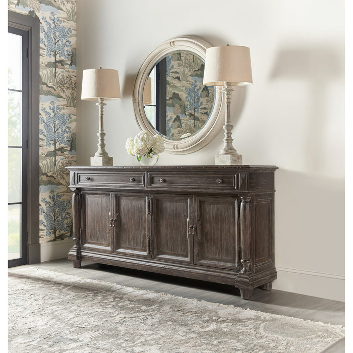 Hooker Furniture Dining Traditions Dark Wood Buffet