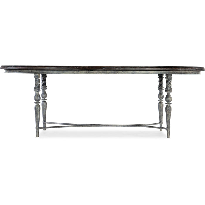 Hooker Furniture Traditions Oval Cocktail Table