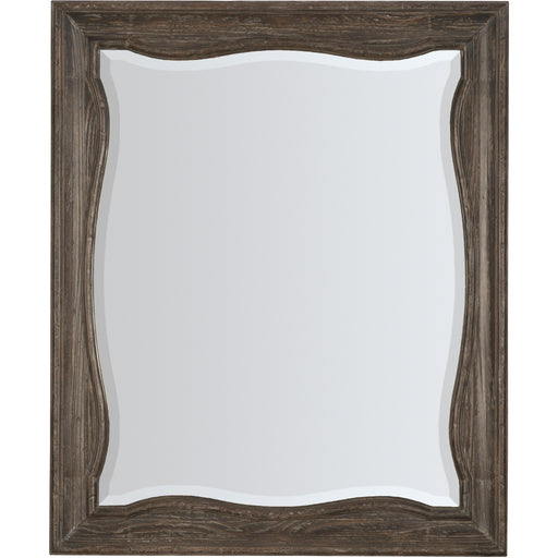 Hooker Furniture Traditions Dark Wood Landscape Mirror 