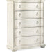 Hooker Furniture White Wood Tall Traditions Five-Drawer Chest 