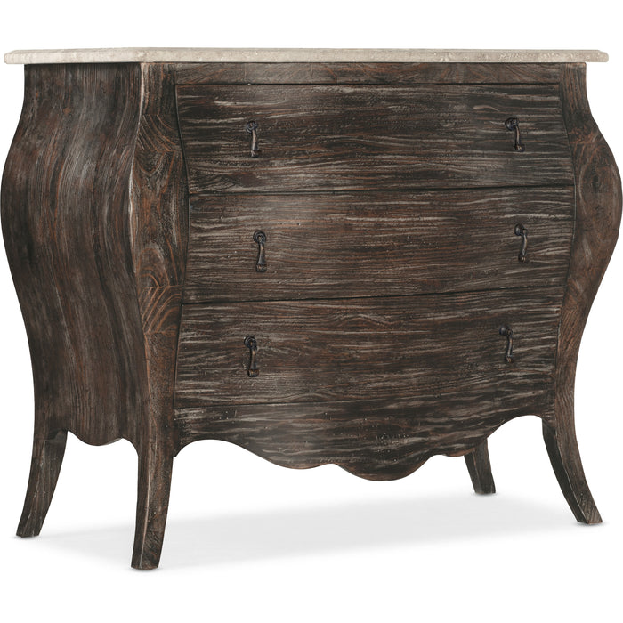 Hooker Furniture Travertine Stone Traditions Bachelors Chest