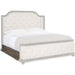 Hooker Furniture Rustic Wood Traditions King Upholstered Panel Bed 