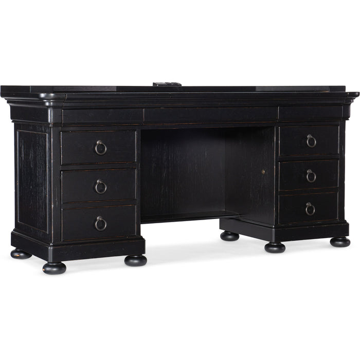 Hooker Furniture Home Office Bristowe Computer Desk Credenza